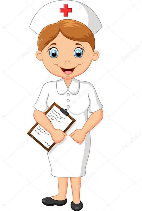 Cartoon Nurse — Stock Vector © Tigatelu 75188973
