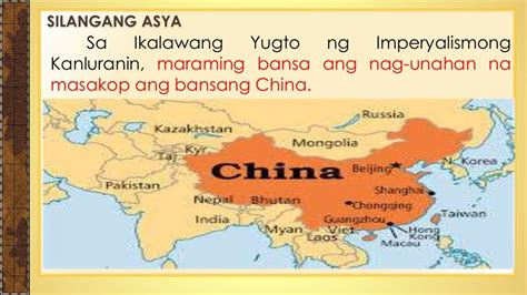 Kolonyalismo At Imperyalismo Sa Silangan At Timog Silangang Asya
