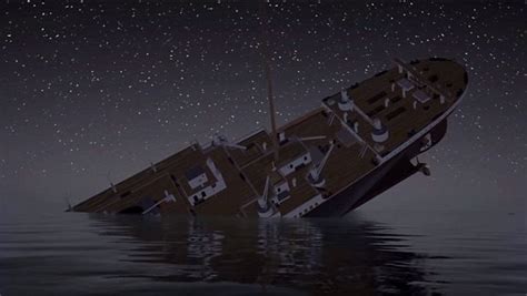 Re Live The Sinking Of The Titanic In Real Time Video Daily Mail Online