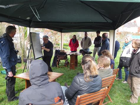 We Were Joined By The Bard Of Barnsley Ian Macmillan He Helped Us Express The Allotment