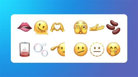 Ios 154 Adds New Emoji Like Melting Face Biting Lip Heart Hands Macrumors