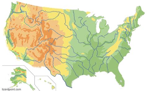 Test Your Geography Knowledge Usa Geophysical Regions Quiz Lizard
