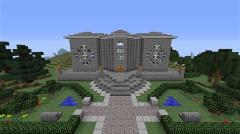 Minecraft Episode 65 Stone Brick Mansion Youtube