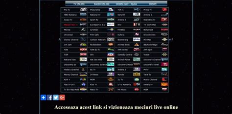 200+ channels and as many reasons to watch them. 7 site-uri unde găsești posturi tv online
