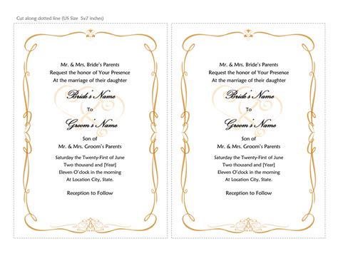 Microsoft Word 2013 Wedding Invitation Templates Online Inspirations