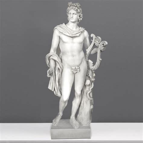 Apollo Life Size Statue Large Greek God Of Music And Archery Marble Sculpture The Ancient Home