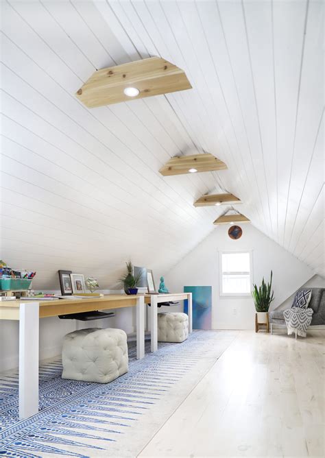 Revealing our Lovely, Equity-Boosting, Finished Attic Office ...