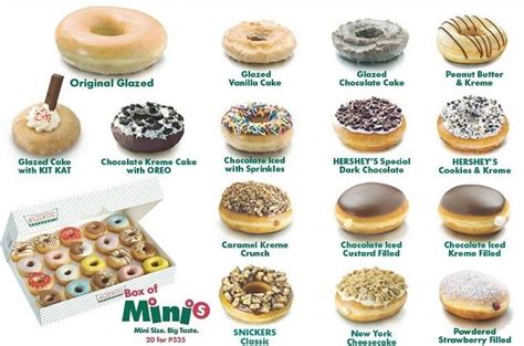 Doughnut Buy The Filipino Lifestyle Donut Flavors Delicious Donuts Krispy Kreme Donuts