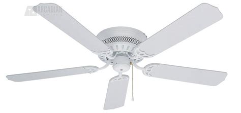 Flush mount ceiling fans are available with or without lights. Craftmade CCI52 Celeste Hugger 52" Transitional Flush ...