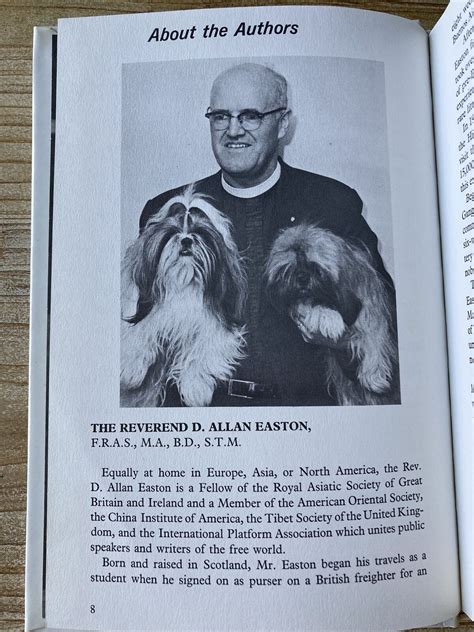 This Is The Shih Tzu Reverend D Allan Easton 1980 Vintage Dog Book