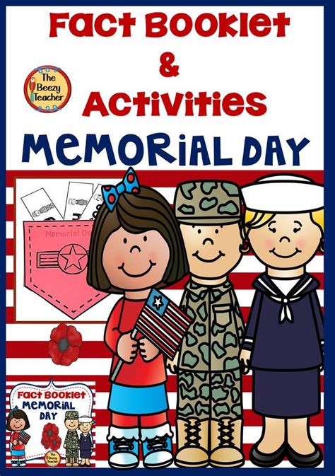 Memorial Day Fact Booklet And Activities In 2020 Teacher Activities