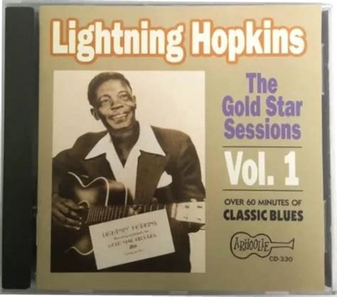 Lightning Hopkins The Gold Star Sessions Vol 1 Usa Cd Mercadolibre