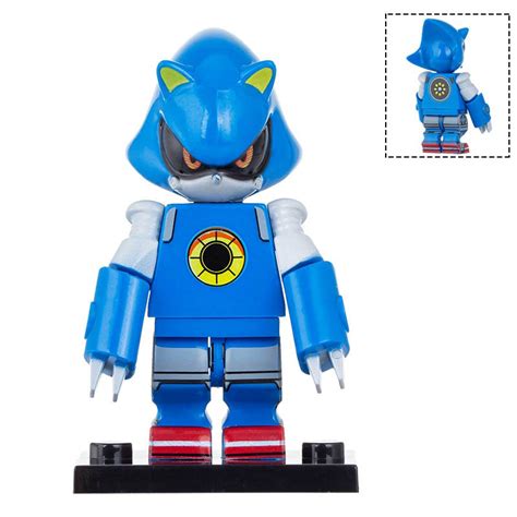 Metal Sonic Sonic The Hedgehog Minifigures Lego Compatible Building Toys