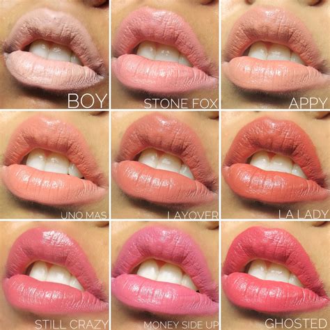 Colourpop Lux Lipsticks Lipstick Swatches Lipstick For Fair Skin Glossier Lipstick