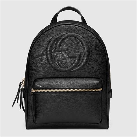Soho Leather Chain Backpack Gucci Womens Backpacks 431570cao0g1000