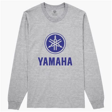 Yamaha Logo Long Sleeve T Shirt Customon