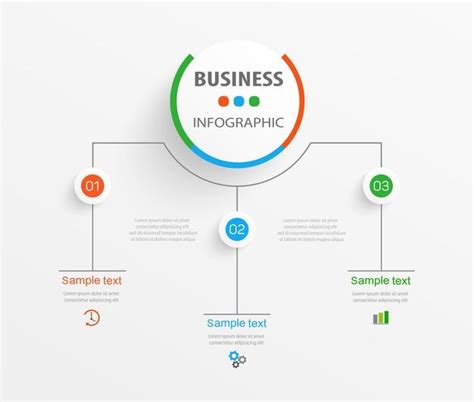 Premium Vector Business Infographic Template 3 Options Or Steps