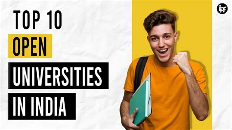 🔴 top 10 open universities in india review admission process fees ipf youtube