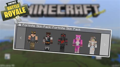 See world first exclusive gameplay get skins in fortnite free and the fortnite vore hottest new. Fortnite Skin Pack - Minecraft PE - YouTube