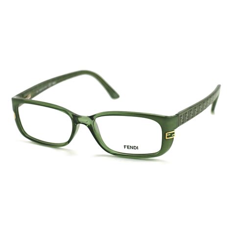 Fendi Women S Eyeglasses Ff 999 315 Green Frame Glasses 50 15 135