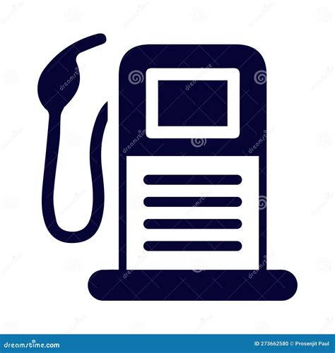 Gas Station Petrol Station Fuel Pump Fuel Station Icon Stock Vector
