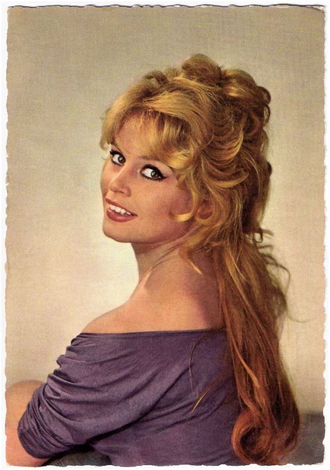 Brigitte Bardot French Postcard By Editions Du Globe Edug Flickr