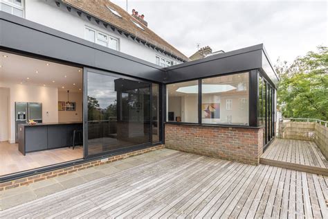 Image Result For Contemporary Extensions Flat Roof Extension Home