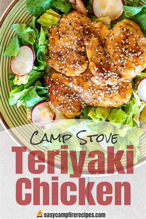 This maple honey teriyaki chicken is a winner in our book and a staple meal in our house. Camp Stove Teriyaki Chicken | Easy Campfire Recipes