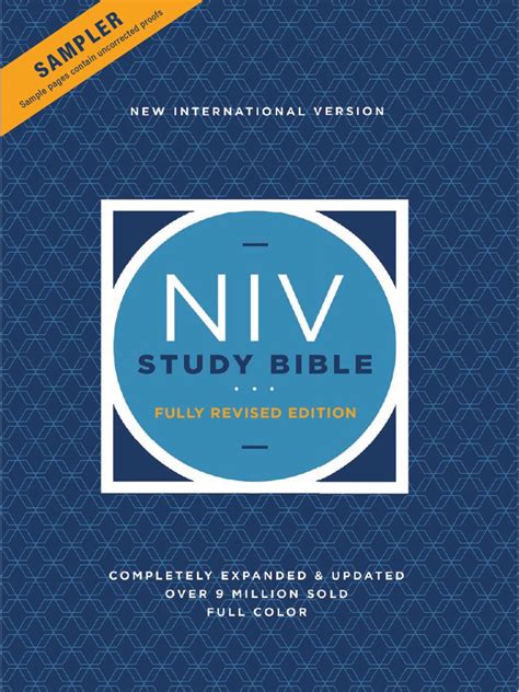 Use highlighting, underlining, and take notes while you study the bible. NIV Study Bible, Fully Revised Edition Sampler | John The ...