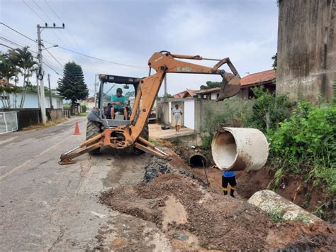 Trecho Da Estrada Geral Da Madre Ganha Novo Sistema De Drenagem Pluvial