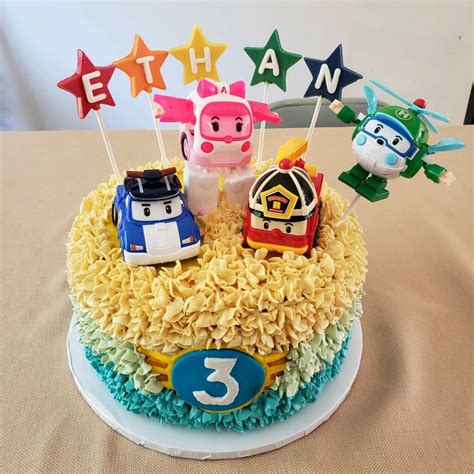 In this video i'll show you how to make the best robocar poli fondant cake.this is very simple kids. Robocar Poli | Cake, Birthday cake, Birthday