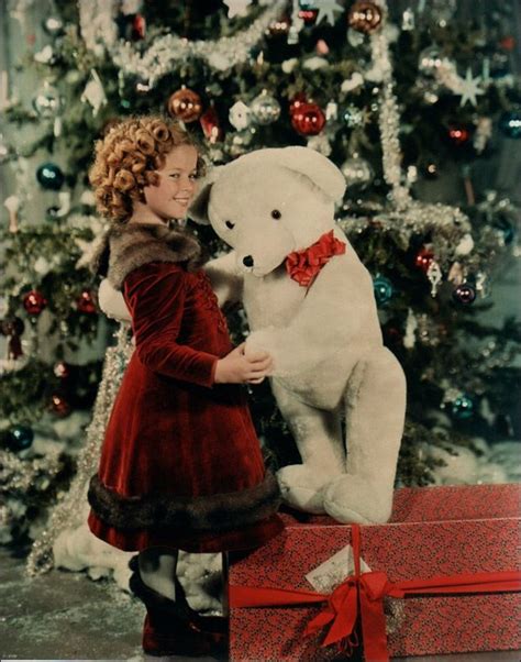 Christmas In Old Hollywood Shirley Temple Vintage Christmas