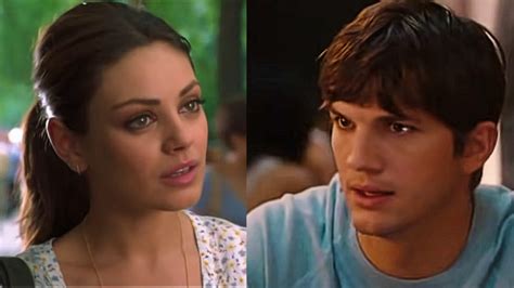 Ashton Kutcher Loves The ‘irony Of How He And Mila Kunis Starred In