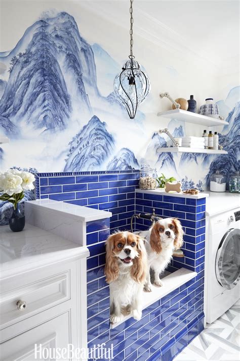 This Laundry Rooms Dog Shower Is The Pampering Your Pooch Needs In
