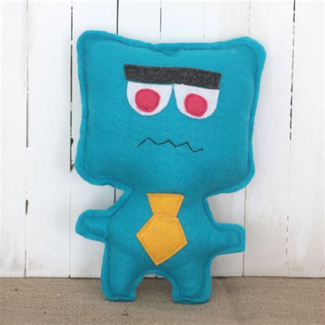 Free Easy Sewing Pattern For Felt Monster Dolls