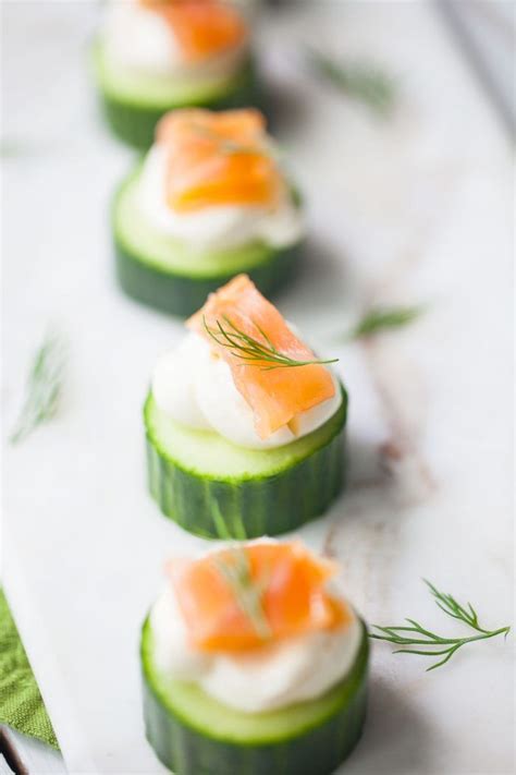 Cucumber And Smoked Salmon Hors D Oeuvres Recipe With Images Smoked Salmon Salmon