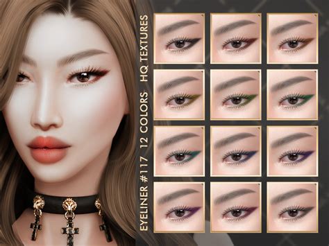 The Sims Resource Patreon Eyeliner 117