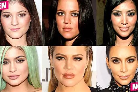 Celeb Before And After Plastic Surgery Kim Kardashian