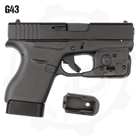 1 Magazine Extension For Glock G43 Pistols