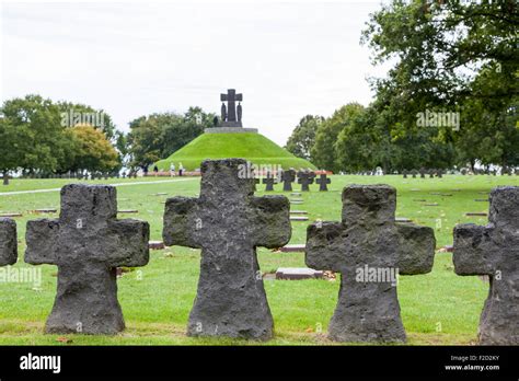 La Cambe German War Cemetery At Normandy France Stock Photo Alamy