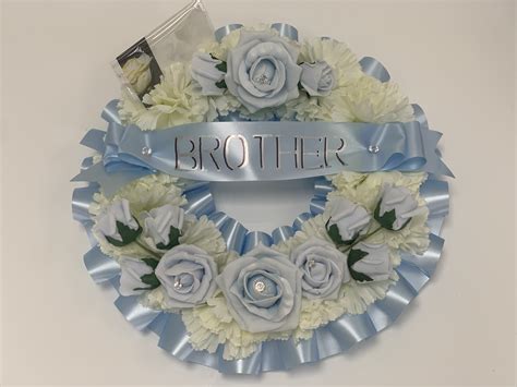 Artificial Round Funeral Wreath Flowers Artificial Funeral Flowers