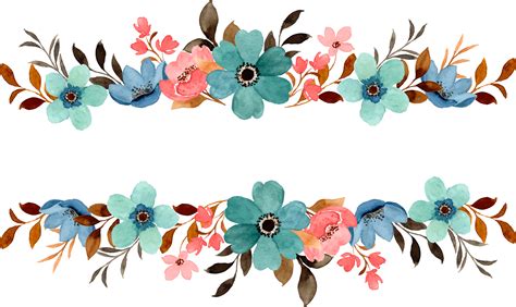 Flower Divider Png Transparent Images Png All