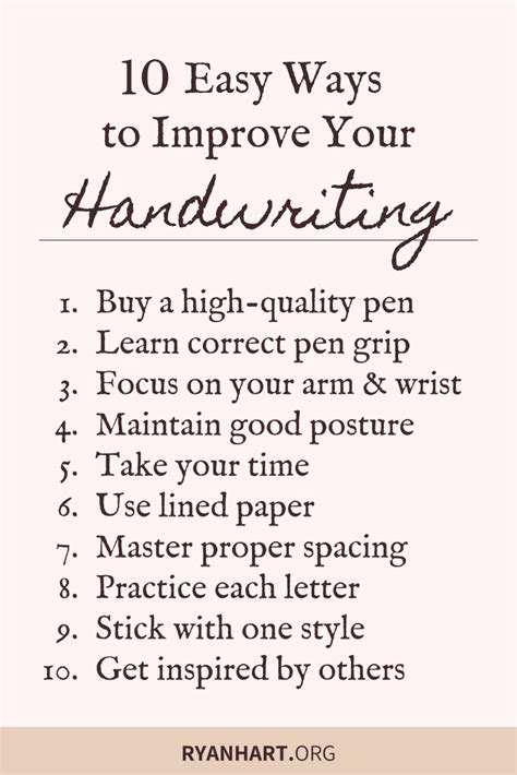Improve Handwriting Artofit