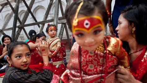 Hindu Festival In Nepal Honors Female Energy