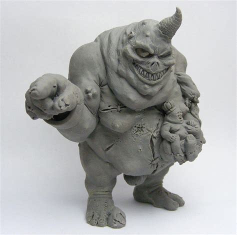 Big Bloated Ugly Demon By Mati Zander · Puttyandpaint