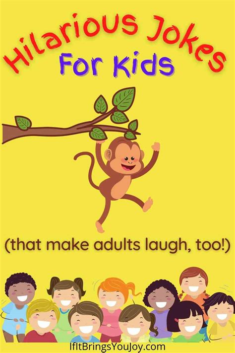 80 Funny Jokes For Kids And Adults Ifitbringsyoujoy
