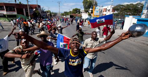Haiti Riots Haiti Protests Police Clash With Demonstrators Demanding