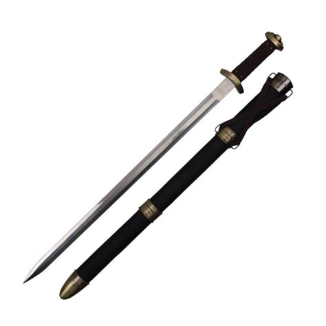 Wuu Jau Co Inc 34 Black Spatha Arming Medieval Battle Sword With