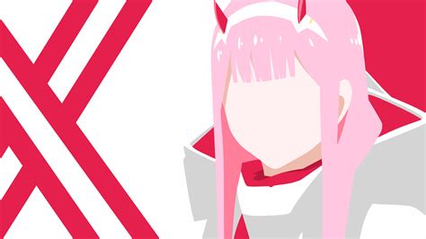 Latest post is zero two and ichigo darling in the franxx 4k wallpaper. Zero Two - Darling in the franxx minimalist Fondo de ...