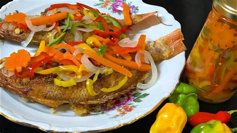 Jamaican Escovitch Fish Recipe